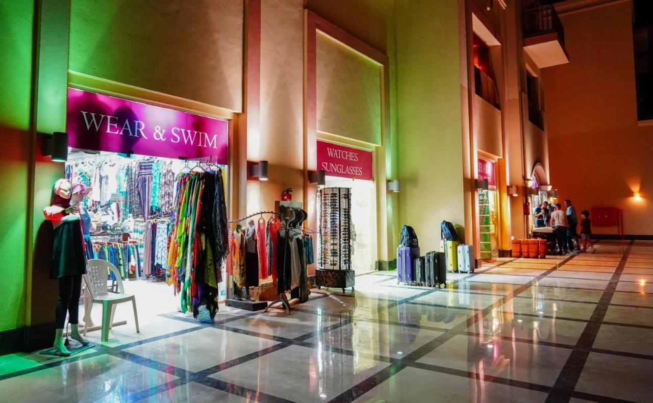 Charmillion Club Aquapark Sharm El Sheikk Exterior foto The interior of the mall
