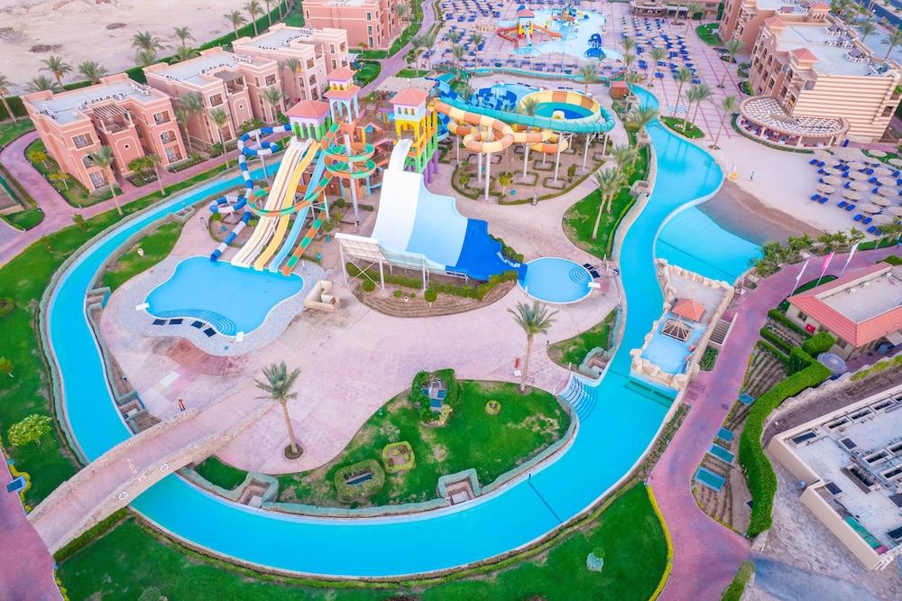 Charmillion Club Aquapark Sharm El Sheikk Exterior foto Aerial view of the park