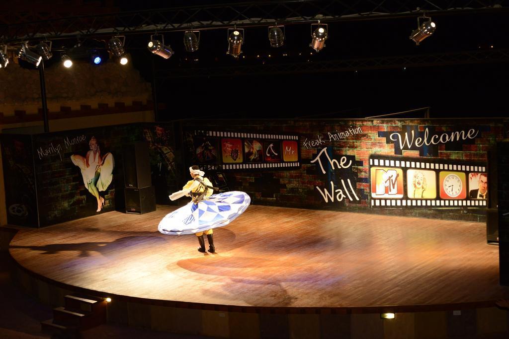 Charmillion Club Aquapark Sharm El Sheikk Exterior foto The Wall Live