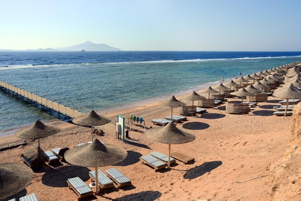 Charmillion Club Aquapark Sharm El Sheikk Exterior foto Beach at the Red Sea